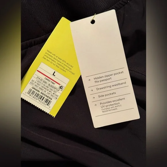 All in Motion Black Jogger Track Pants - Picture 9 of 9